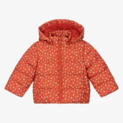 Stella McCartney Kids Coats & Jackets*Girls Red Floral Puffer Jacket
