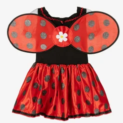 Dress Up by Design Costumes*Girls Red Ladybird Costume