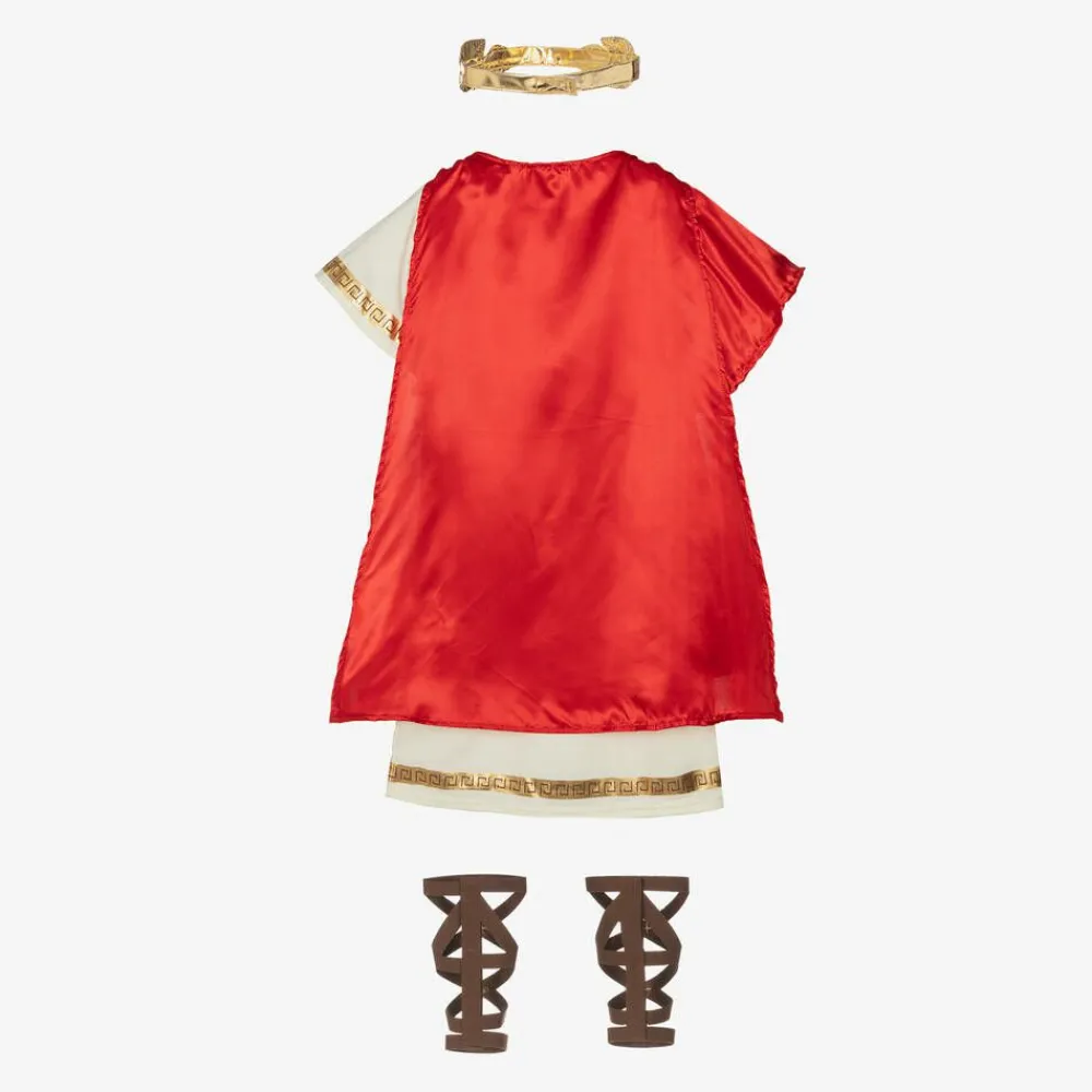 Dress Up by Design Costumes*Girls Red Roman Empress Deluxe Costume