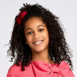 Milledeux Hair Accessories*Girls Red Rose Hairclips (2 Pack)