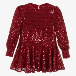 Abel amp; Lula Dresses*Girls Red Sequin Dress