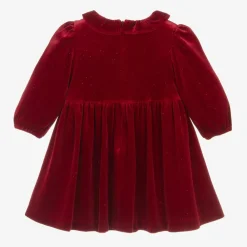 Abel amp; Lula Dresses*Girls Red Velvet Sparkle Dress