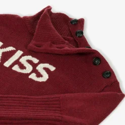 Zadigamp;Voltaire Tops*Girls Red Wool Knit Sweater