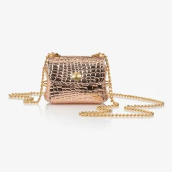 Zaccone Bags*Girls Rose Gold Mini Bag (8cm)