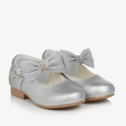 Sevva Bar Shoes*Girls Silver Mary Jane Shoes