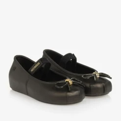 Mini Melissa Jelly Shoes|Jelly Shoes*Girls Sparkly Brown Jelly Shoes