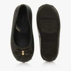 Mini Melissa Jelly Shoes|Jelly Shoes*Girls Sparkly Brown Jelly Shoes