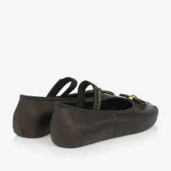 Mini Melissa Pumps & Ballerinas|Pumps & Ballerinas*Girls Sparkly Brown Jelly Pumps