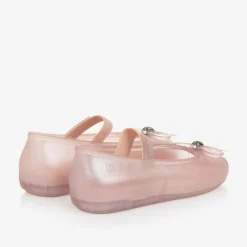 Mini Melissa Jelly Shoes|Jelly Shoes*Girls Sparkly Pink Jelly Shoes
