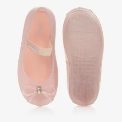 Mini Melissa Jelly Shoes|Jelly Shoes*Girls Sparkly Pink Jelly Shoes