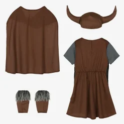 Dress Up by Design Costumes*Girls Viking Queen Dressing-Up Costume