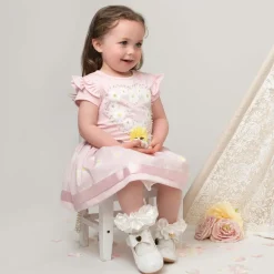 Caramelo Kids Bar Shoes*Girls White Bow Shoes