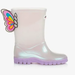 Sophia Webster Mini Rain Boots|Rain Boots*Girls White Butterfly Rain Boots