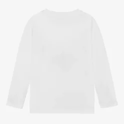 Stella McCartney Kids Tops*Girls White Cotton Horse Top