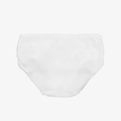 Babidu Underwear*Girls White Cotton Knickers