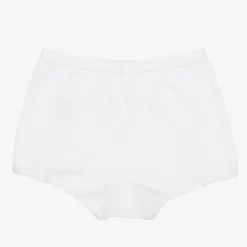 Claesens Underwear*Girls White Cotton Knickers (2 Pack)