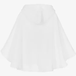 Mitty James Towels & Robes*Girls White Cotton Towelling Lemon Poncho