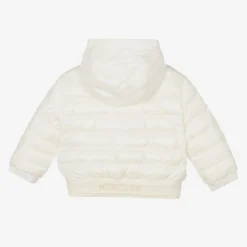 Moncler Enfant Coats & Jackets*Girls White Down Padded Ter Jacket