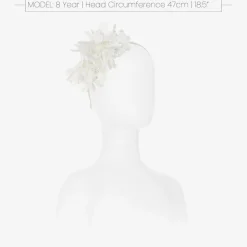 Sienna Likes To Party Hair Accessories*Girls White Flowers Hairband