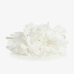 Sienna Likes To Party Hair Accessories*Girls White Flowers Hairband
