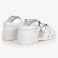 Childrens Classics Sandals|Sandals*Girls White Leather Sandals