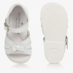 Childrens Classics Sandals|Sandals*Girls White Leather Sandals