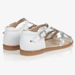 Manuela de Juan Sandals|Sandals*Girls White Leather Sandals