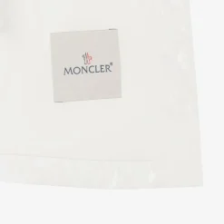 Moncler Enfant Coats & Jackets*Girls White Logo Raincoat