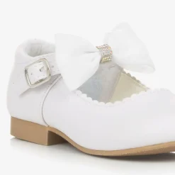 Sevva Bar Shoes|Bar Shoes*Girls White Mary Jane Shoes