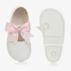 Early Days First Walkers|First Walkers*Girls White Patent First Walker Shoes