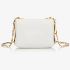Zaccone Bags*Girls White Patent Leather Bag (12cm)