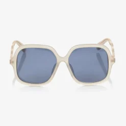 Chloé Clothing Accessories*Girls White Square Sunglasses