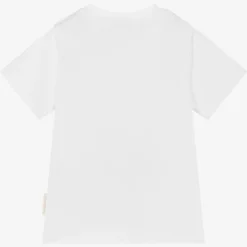 Moncler Enfant Tops*Girls White T-Shirt