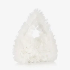 Tutu du Monde Bags*Girls White Tulle Handbag (28cm)