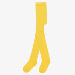 Country Kids Tights|Tights*Girls Yellow Cotton Knitted Tights