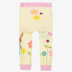 Powell Craft Leggings*Girls Yellow Cotton Leggings