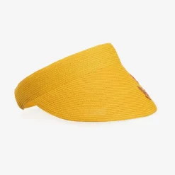 Gucci Hats*Girls Yellow Flower Straw Sun Visor