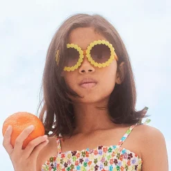Molo Clothing Accessories*Girls Yellow Flower Sunglasses (UVA/UVB) SourLemon