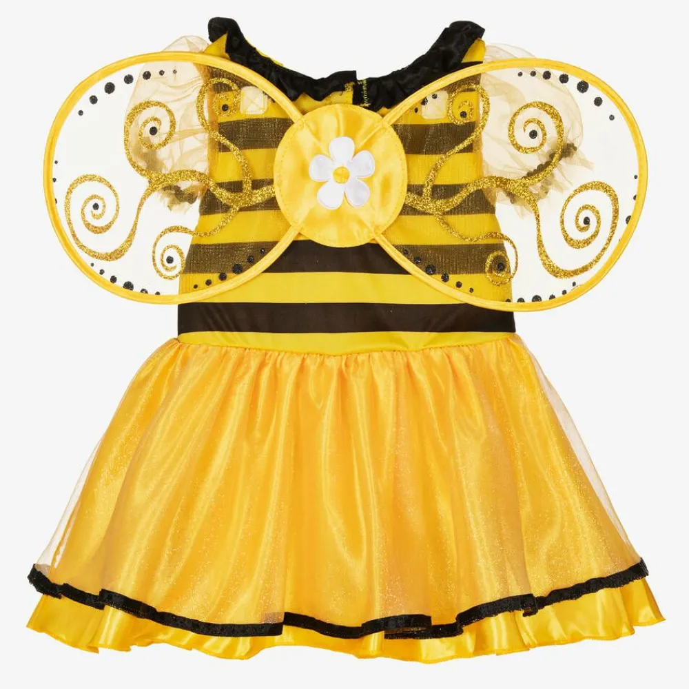 Dress Up by Design Costumes*Girls Yellow Little Bee Costume
