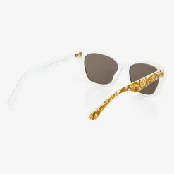 Dolce amp; Gabbana Clothing Accessories*Girls Yellow Majolica Print Sunglasses