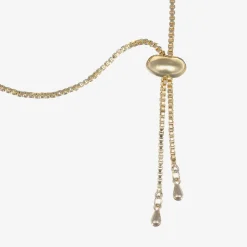 David Charles Jewellery*Gold Clover Discs Bracelet