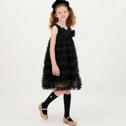 Angels Face Pumps & Ballerinas*Gold Glitter Ballerina Shoes