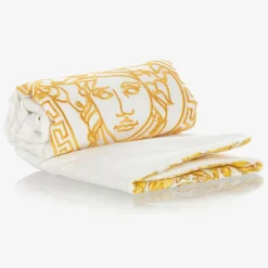 Versace Gifts*Gold Medusa Blanket (73cm)