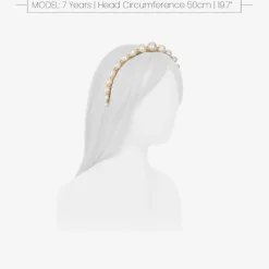 Sienna Likes To Party Hair Accessories*Gold Vida Pearl Hairband