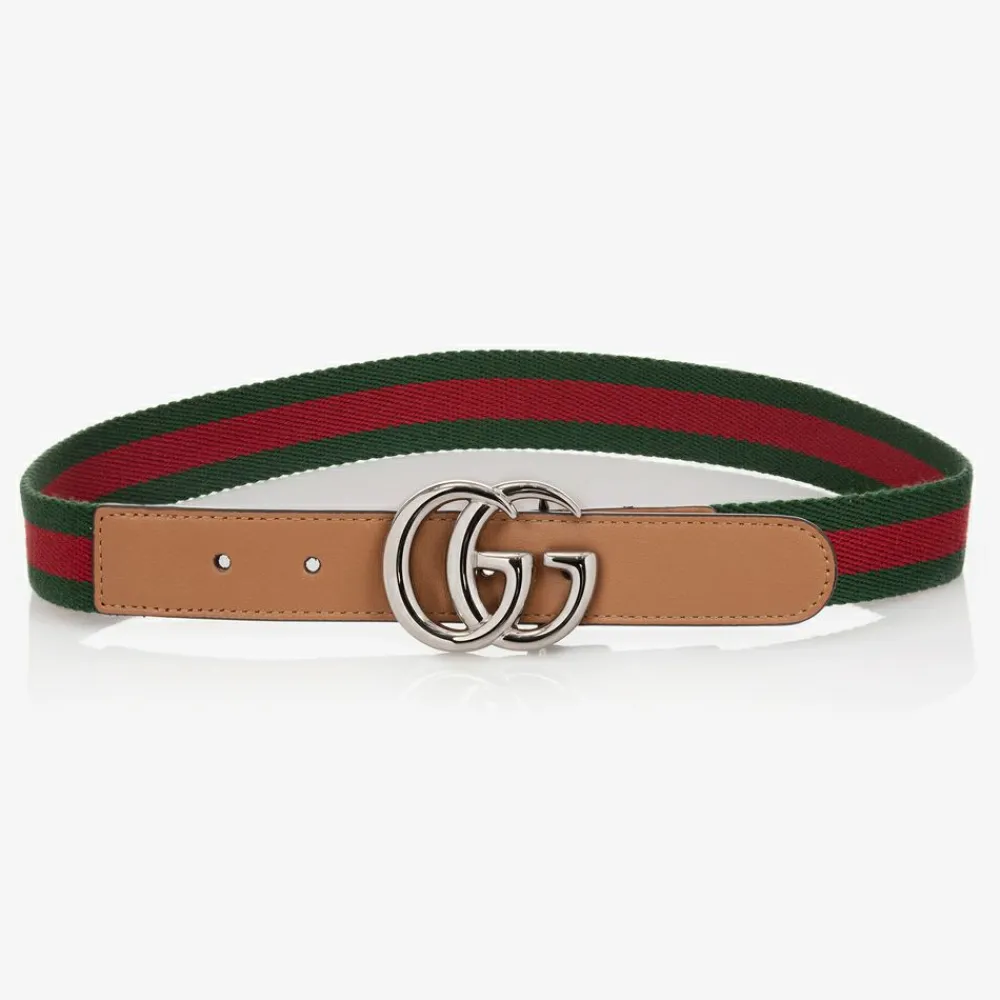 Gucci Clothing Accessories|Clothing Accessories*Green & Red Web Double G Belt