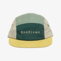Roarsome Hats|Hats*Green & Yellow Cotton Cap