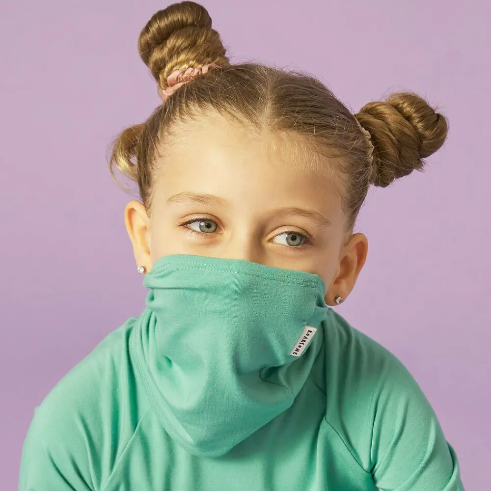 Roarsome Snowwear|Snowwear*Green Bamboo Jersey Snood