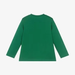 Moschino Baby Tops*Green Cotton Baby Top