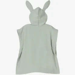 Elodie Towels & Robes|Towels & Robes*Green Cotton Hooded Poncho Towel