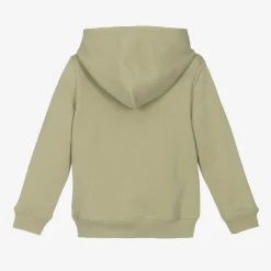 Calvin Klein Tops*Green Cotton Jersey Hoodie